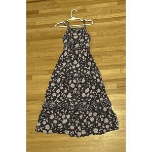 Old Navy Boho Floral Long Dress Girl Size 6/6x. Good Condition.